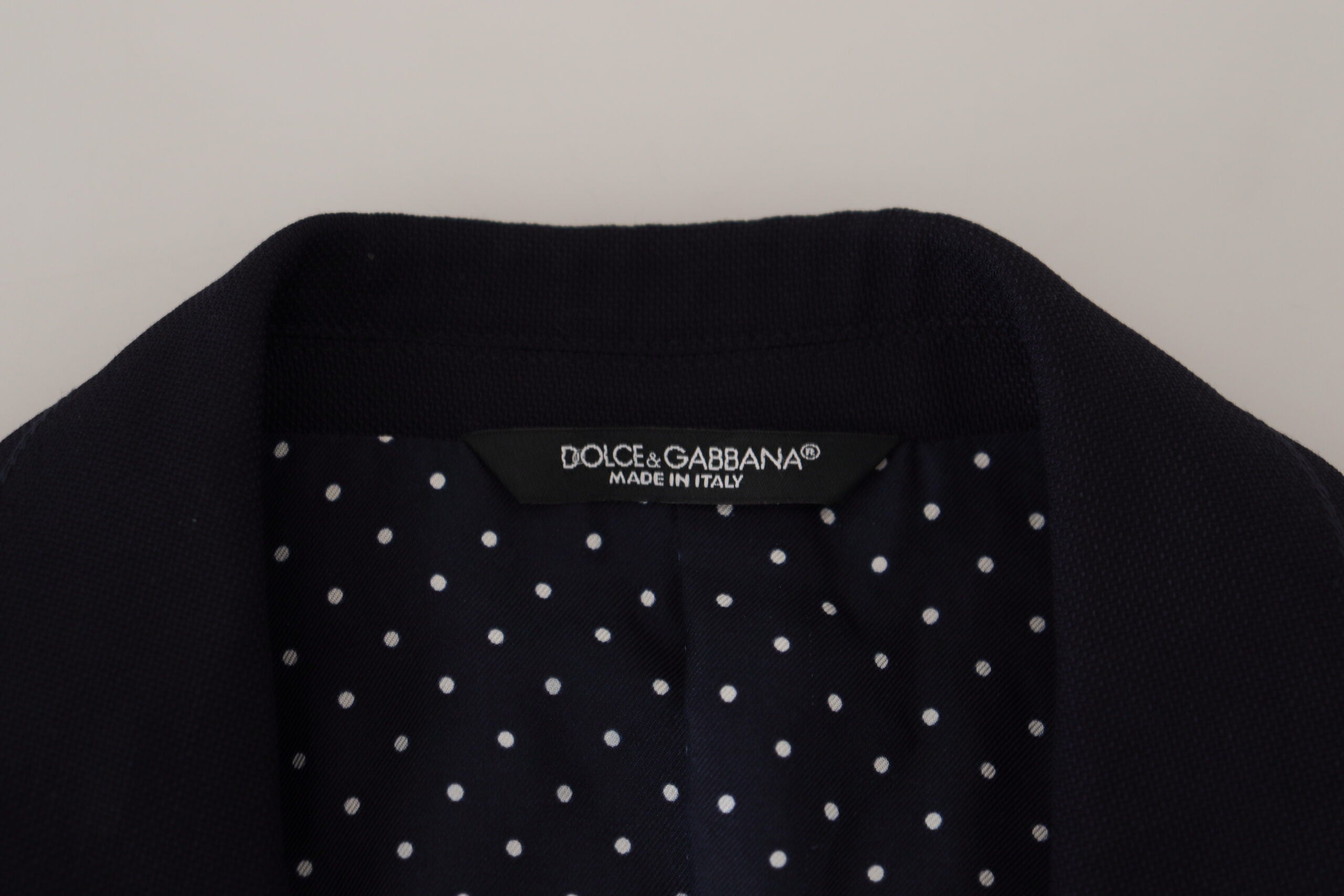 Blue Wool Formal Taormina Blazer