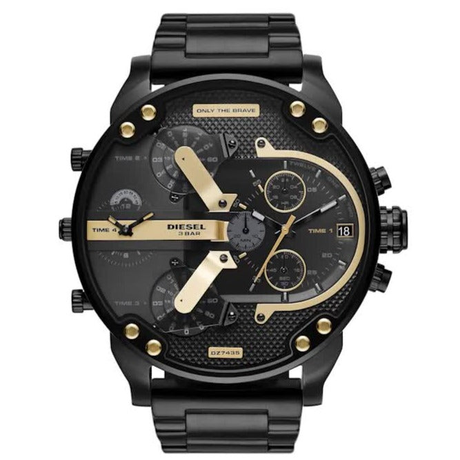 Diesel Mr. Daddy 2.0 Chronograph Quartz Black Dial Men's Watch