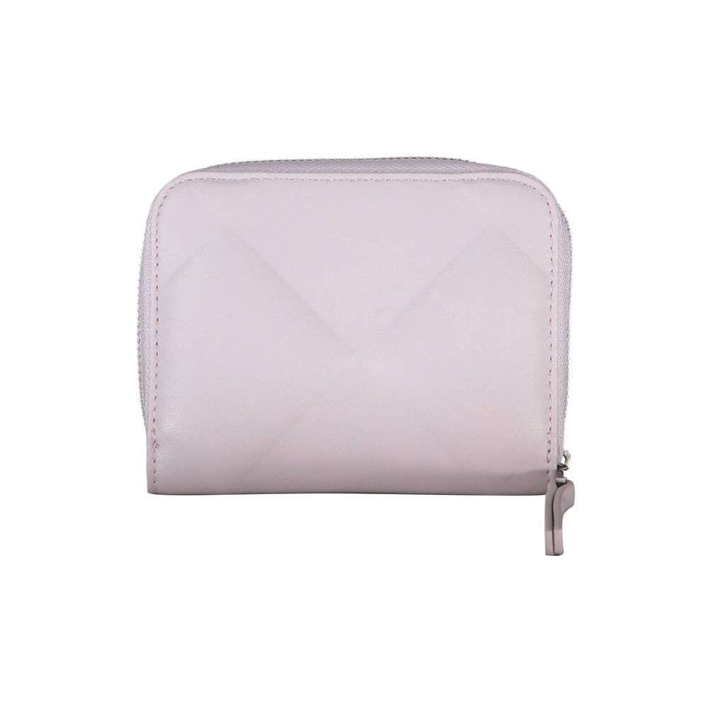 Purple Polyester Women Wallet