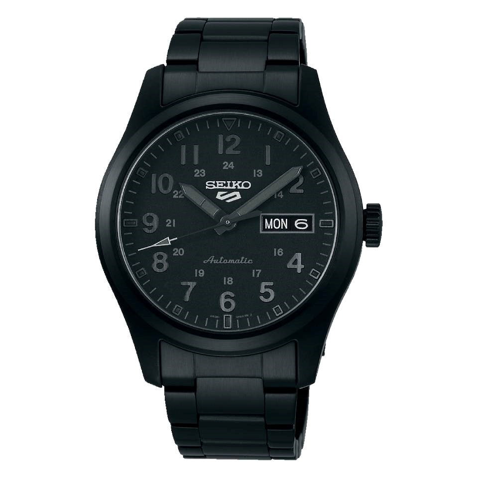 Seiko 5 Sports Automatic Black Dial Men's Watch